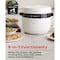 Instant Brands Instant White 20 cups Programmable Rice Cooker and Food Steamer 140-5003-01 - alternate 2